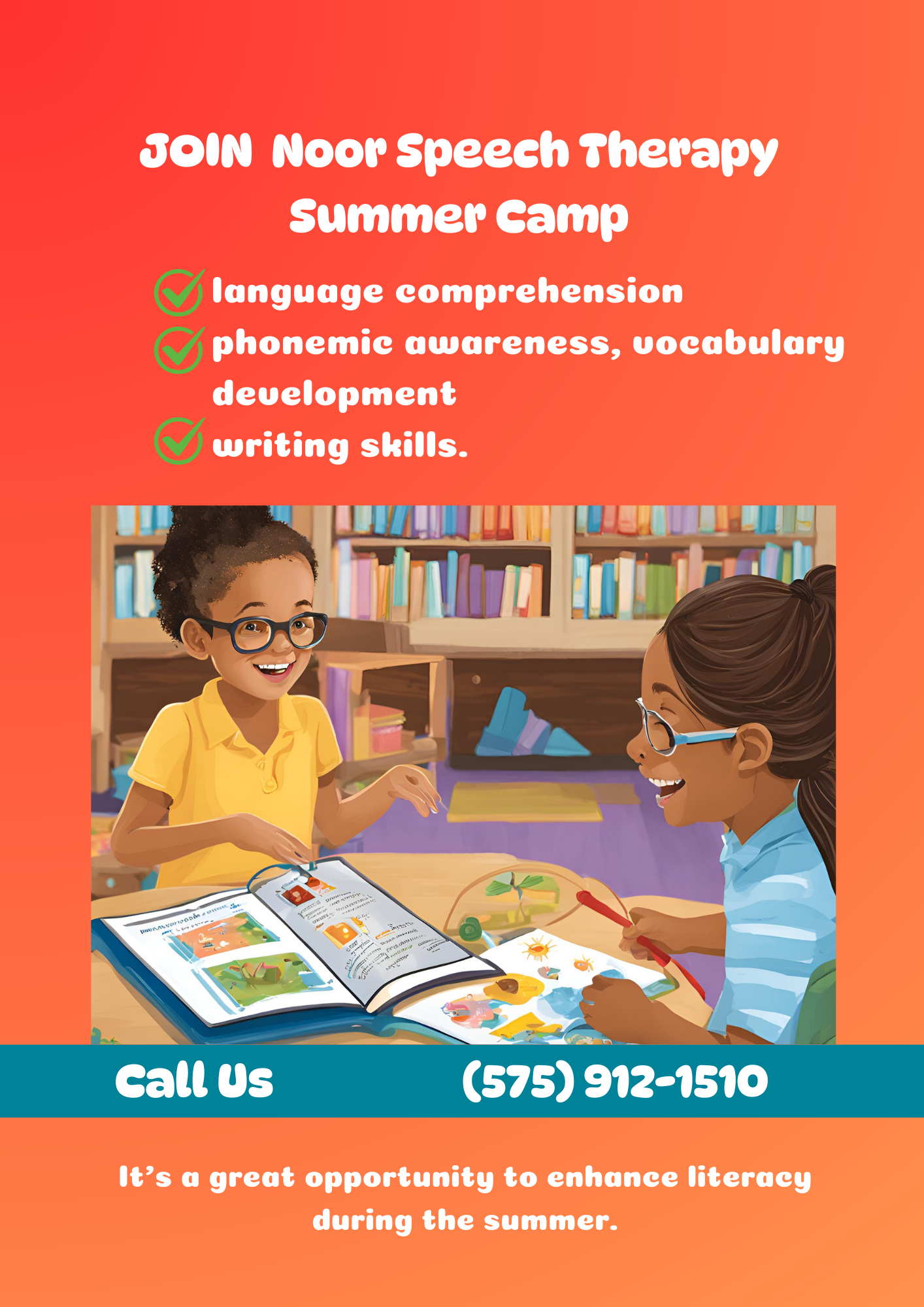 Noor Speech Therapy Camp