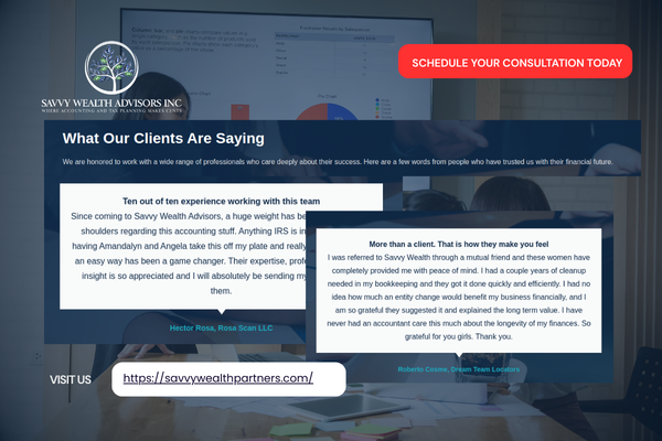 Accounting & Tax Planning That Actually Makes Cents